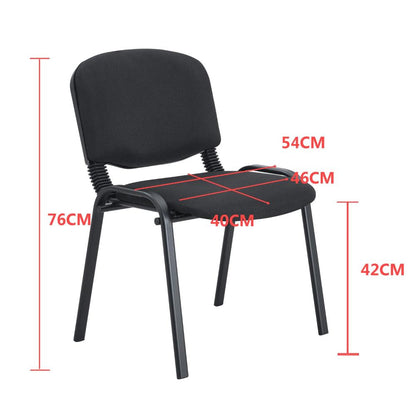 Silla Interlocutora, Negro, Con espaldar y diseño sencillo sin brazo, detalle interior