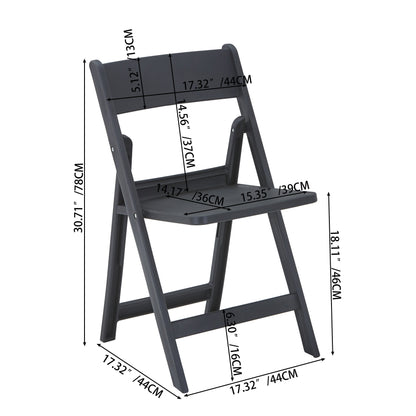 Silla Plegable Erin, Blanco, Diseño Práctico y Funcional