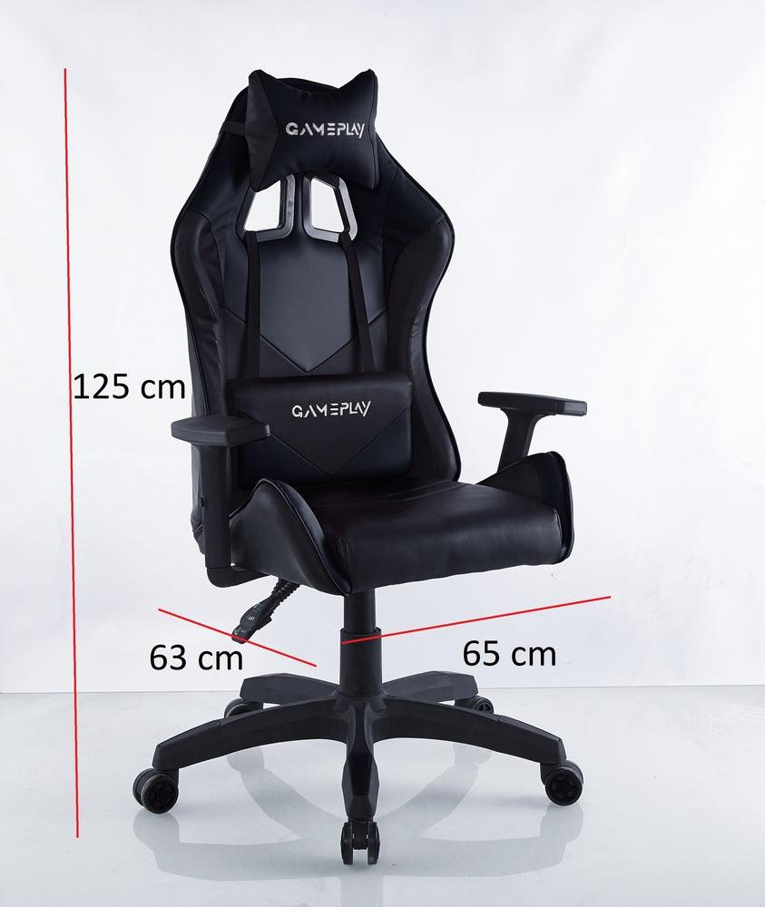 Silla Gamer X 71 color Negro Para Ambientes.