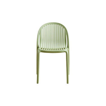 Set de 2 Sillas Marruecos, Verde Olivo, con Espaldar en Rayas y Diseño Minimalista