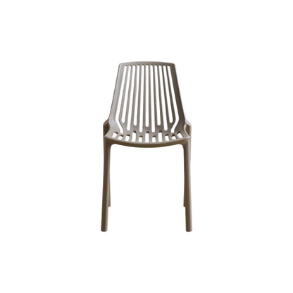 Set de 4 Sillas Tanger, Taupe, con Espaldar y Diseño Moderno