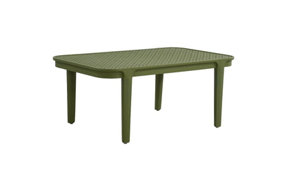 Juego de sala exterior Amalfi verde olivo: mesa de centro, 2 sillas y banco – vista 14