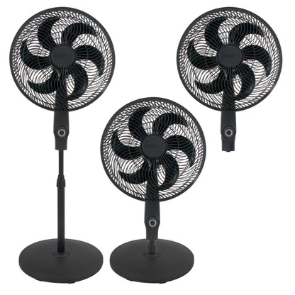 Ventilador Veronil 18 · 3 en 1 · Negro