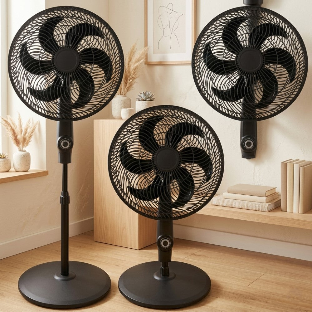 Ventilador Veronil 18 · 3 en 1 · Negro