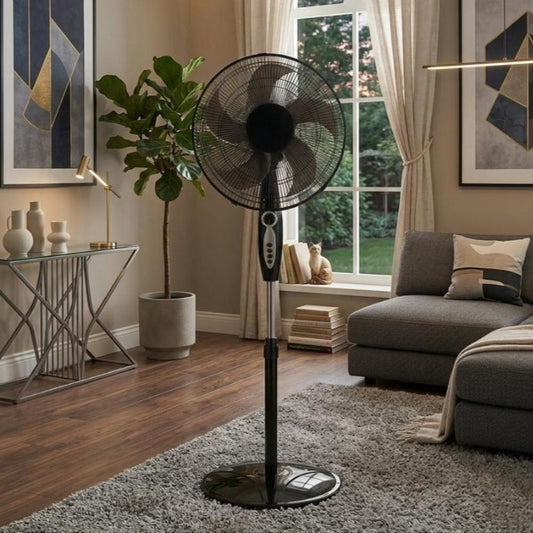 Ventilador de Pedestal Regency 16 · Negro