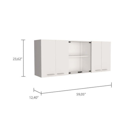 Gabinete Superior Frello color Blanco Nevado para Cocina.