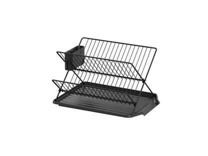 Escurridor de Platos Aqua · Negro