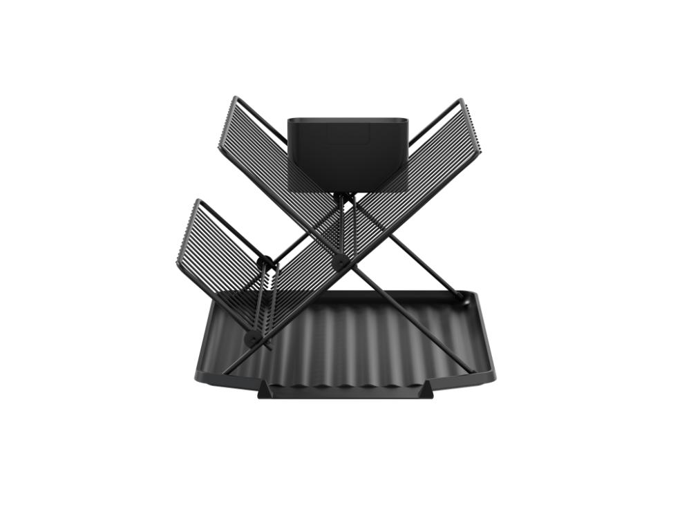 Escurridor de Platos Aqua · Negro
