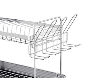 Escurridor de Platos Hidrova · 2 Niveles · Gris Oscuro