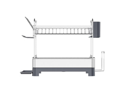 Escurridor de Platos Hidrova · 2 Niveles · Gris Oscuro