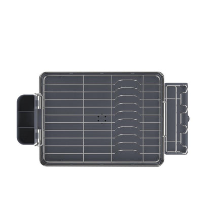 Escurridor de Platos Frescura Expandible · Gris Oscuro