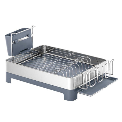 Escurridor de Platos Frescura Expandible · Gris Oscuro