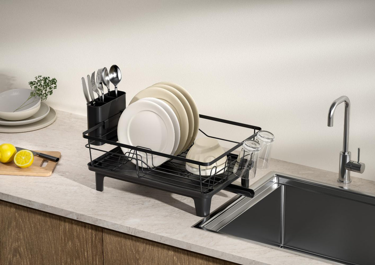 Escurridor de Platos Drip · Negro