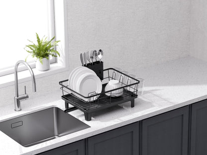 Escurridor de Platos Drip · Negro