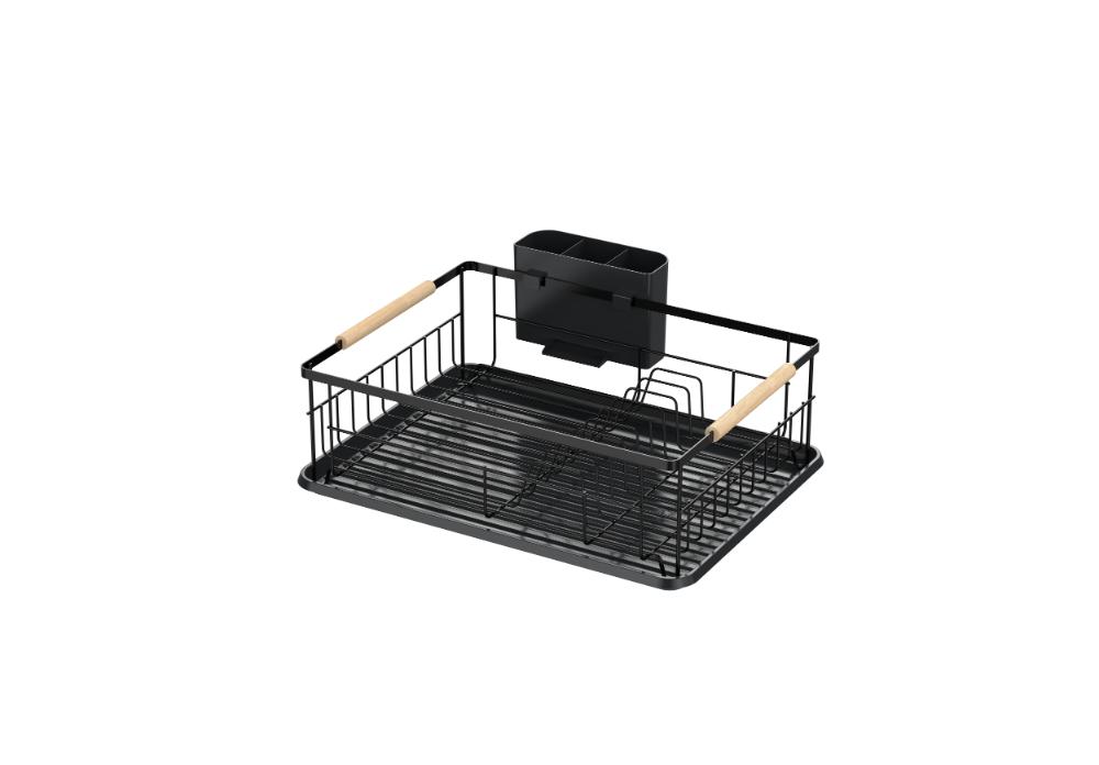 Escurridor de Platos Nova · Negro