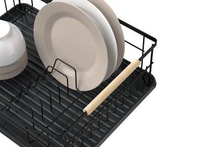 Escurridor de Platos Nova · Negro