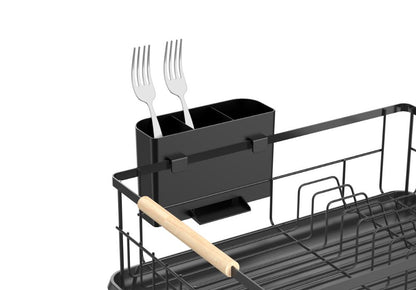Escurridor de Platos Nova · Negro