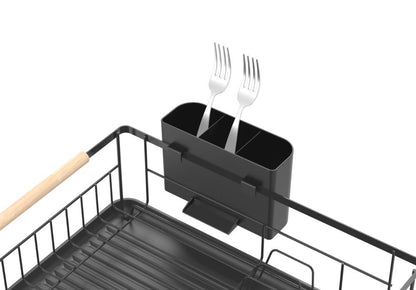 Escurridor de Platos Nova · Negro
