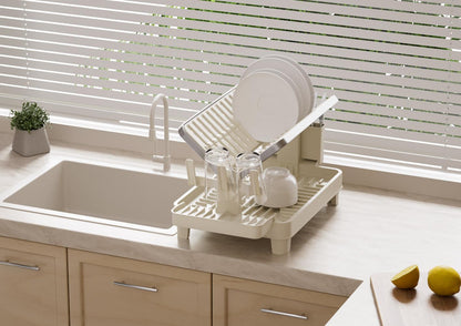 Escurridor de Platos Escurina Plegable · Taupe