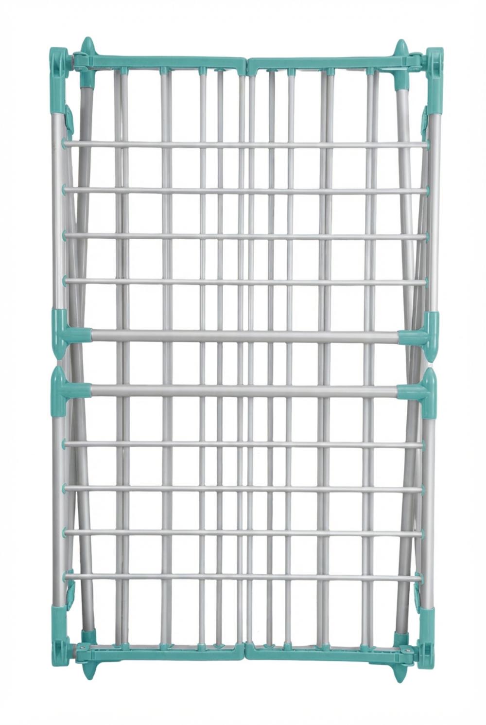 Tendedero de Piso Drymax · Gris y Azul