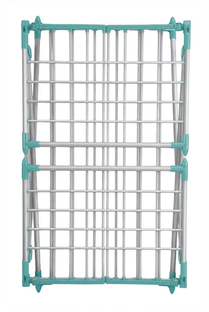 Tendedero de Piso Drymax · Gris y Azul