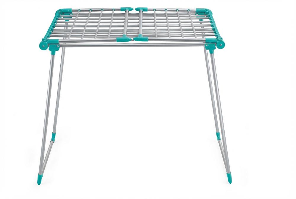 Tendedero de Piso Drymax · Gris y Azul