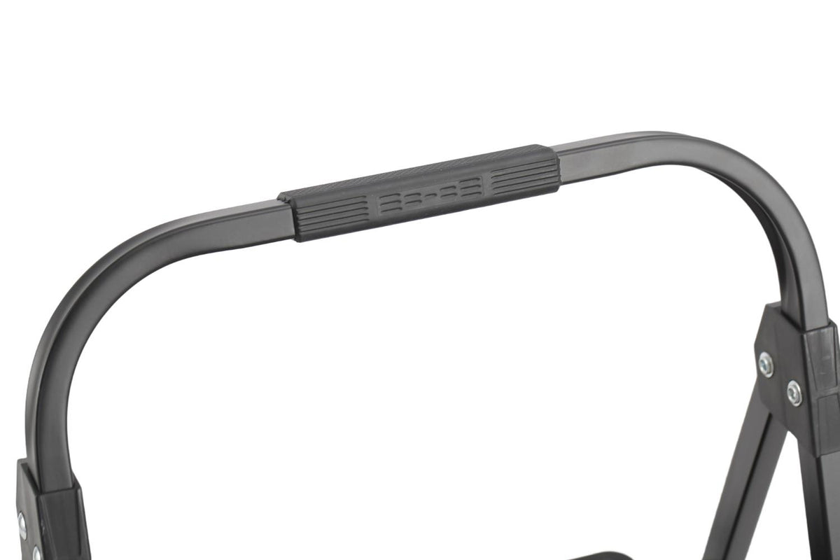 Escalera Tubular Alba · 3 Niveles · Negro