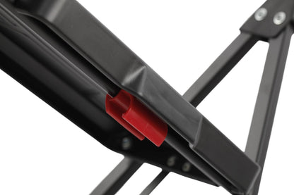 Escalera Tubular Alba · 3 Niveles · Negro