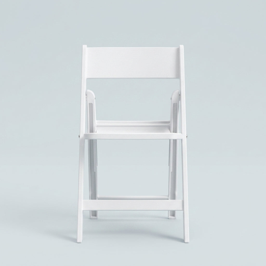 Silla Plegable Erin, Blanco, Diseño Práctico y Funcional