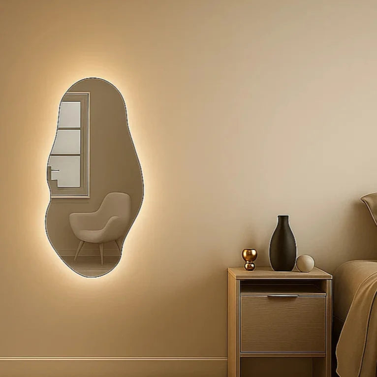 Espejo orgánico Praga LED Touch Reflekta