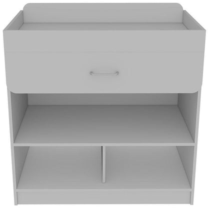 Mueble Cambiador Praga color Blanco para Ambientes.