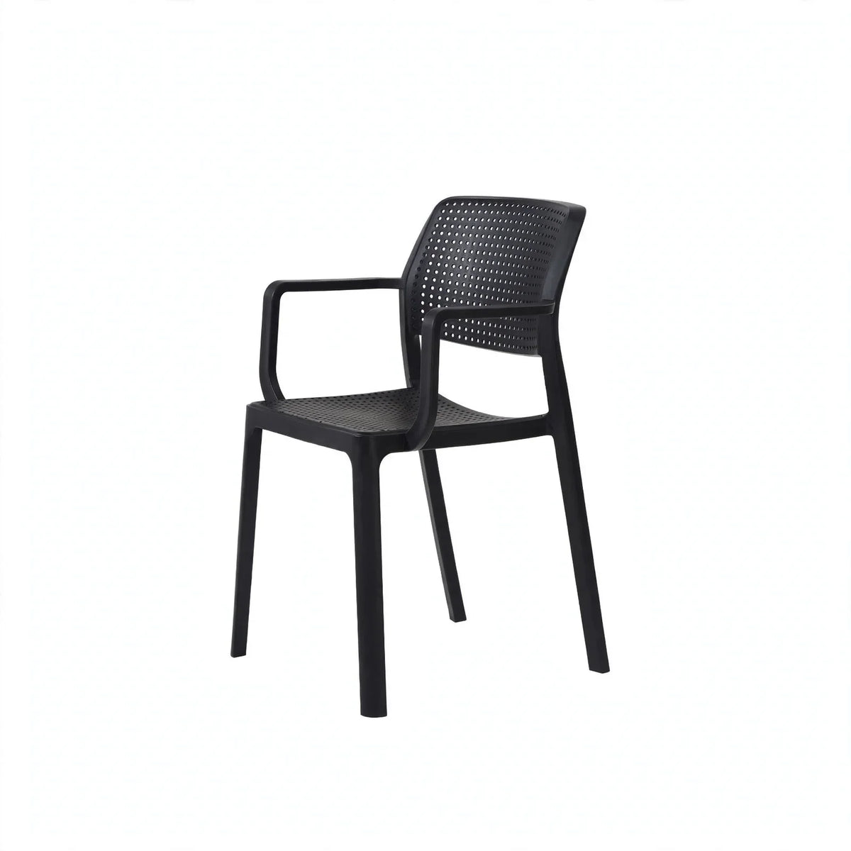 Sillas de Exterior Bilin, Wengue, con Cómodo Espaldar