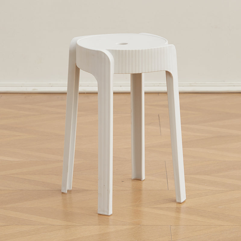 Set de 2 Butacos Apilables Maison · Blanco